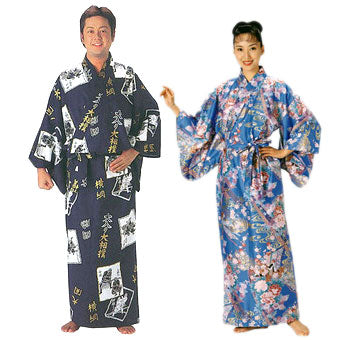 Yukata,Kimono,robe,bathrobe,roomwear,cotton