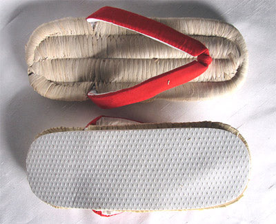 Tatami Sandals, Zori - Small Red