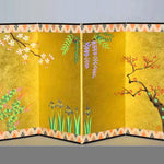 4-panel Screen, byobu, Japanese screen, four seasons