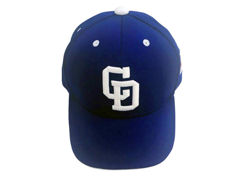 Fitted baseball cap, pro model cap, Chunichi Dragons cap,home cap