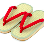 Setta, zori, men's zori, men's setta, Japanese sandals, red