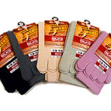 Five-toe Silk Socks, womens socks, tabi socks, split toe socks, toe socks