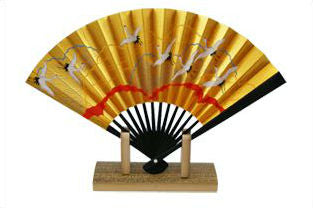 Geisha Dance Fan - Cherry Blossom