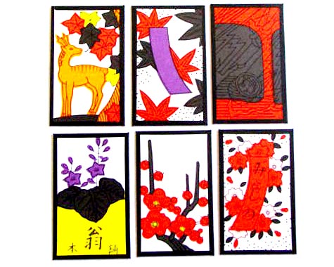 nanafuda card game, nintendo hanafuda, hanafuda cards