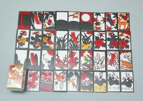 nanafuda card game, nintendo hanafuda, hanafuda cards