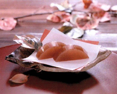 Kakiyokan, yokan,, yohkan, youkan kaki, Japanese sweets