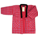 Ladies Hanten, Padded Jacket, Japanese Jacket, red,blue