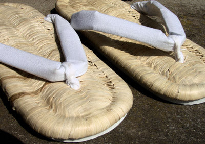 Tatami Sandals, Zori - Small White