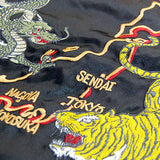 Sukajan, jacket,satin,Japan,dragon,tiger,Mt Fuji,map of Japan,yokosuka jumper,sukajan jacket,bomber jacket,souvenir jacket