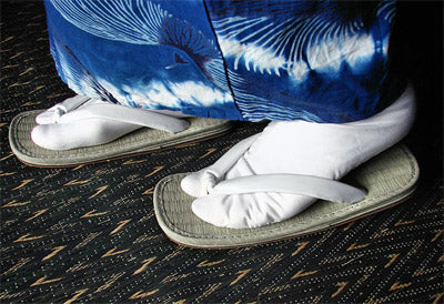 Tatami Sandals, zori, Setta, White