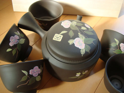 Japanese Tea Set - Tsubaki (Camellia)
