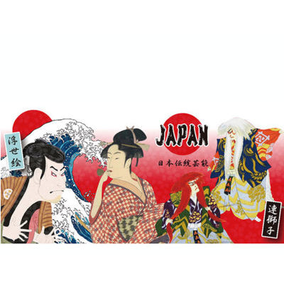 Ukiyoe Sake Set,geisha,sharaku,kabuki