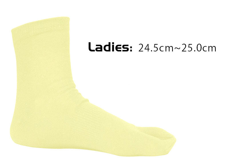 Tabi Socks, yellow tabi socks, tabi socks