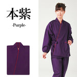 Samue, cotton, kimono, ladies, womens, Purple